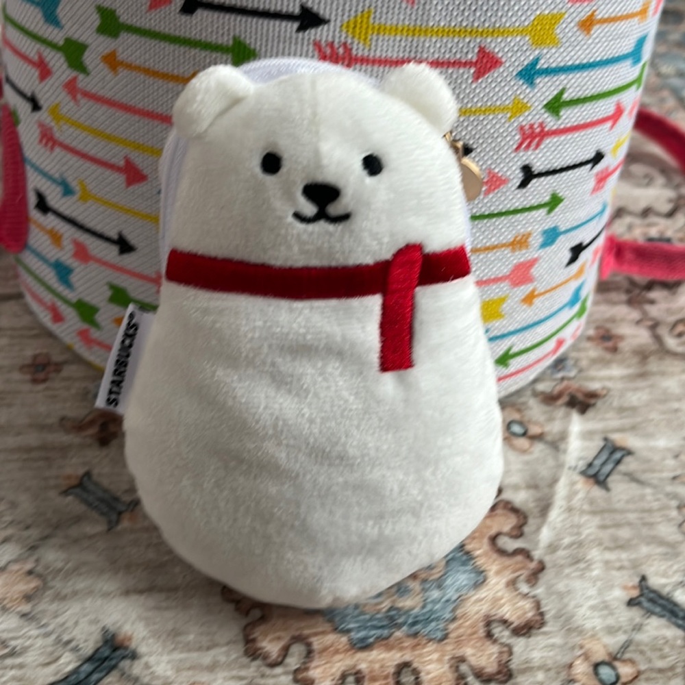 Starbucks Santa bear pouch Korea 21 ❤️